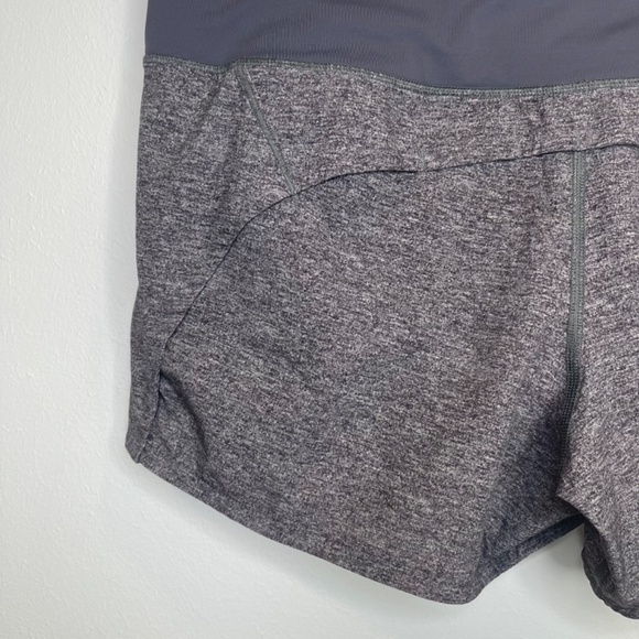 LULULEMON Run Times Short II 4" Gray Size 8 Shorts Women’s Short Workout Shorts - Picture 9 of 13